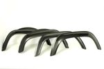 Land Rover Defender 90 110 Gloss Black Standard Wheel Arch set Terrafirma TF280