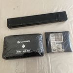 LEXUS UNUSED FIRST AID KIT WARNING TRIANGLE Reflecting Jacket LS GS IS300 