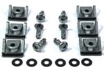 6x Dzus Fasteners Allen Key Hex Head 6x17mm & Clips Honda Fairing Panel Genuine