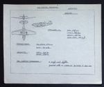 Original WWII Aircraft Recognition Drawing – Curtiss Tomahawk Fighter P-40