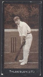 SMITH - CRICKETERS (1-50) - #27 TYLDESLEY (J T)