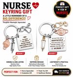 Nurse Keyring Gift Set Nurse Appreciation Thank You Medical Keychain Present