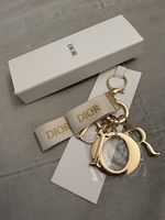 Dior Beauty Gift Keychain Bag Charm  Gold Tone with Box Bag Charm