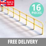OO Gauge Model Fencing Railway Safety Railings Yellow Fences 00 gauge 1/76