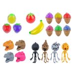 Stretchy Squeeze Beadz Halloween Birthday Party Fillers Henbrandt (1, 4 or 12)