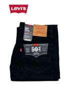 Levi's® 501 Original Regular Fit Mens Black Premium Jeans | UK Clearance Stock