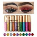 10pc Glitter Shine Eyeliner Pen Makeup  Eye Liner Pencil Liquid Diamond Sparkle