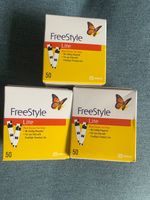 Freestyle Lite blood glucose test strips, 3 boxes of 50, brand new 