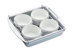 Chicago Metallic Six Piece Creme Brulee Set