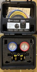 Javac 4 Valve Refrigeration Manifold set R410a/R32 EL75172