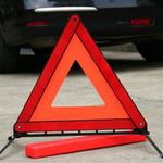 Large Warning Car Triangle Reflective Road Emergency Breakdown Safety Hazard