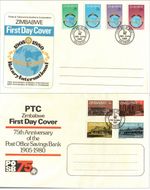 Zimbabwe 1980 Rotary International & Post Office Savings Bank FDC Salisbury SHS