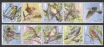 GB 2017 MNH Songbirds Stamps in 2 STRIPES NO FOLDS Mint Stamp Set