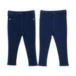 Girls Jeggings Baby Denim Toddler Dark Blue Jeans Stretch Leggings 6 Months - 4Y