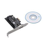Plug&Play PCI-E to eSATA SATA IDE Expansion Card Raid Controller Adapter JMB363
