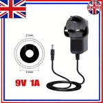 9V 1A AC/DC Power Supply | UK Plug Universal Adapter Charger