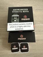 Steam Crave Aromamizer Titan V2 RDTA + Mesh Deck