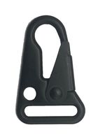 25mm / 1" Metal Military HK Snap Hook / Clip - 250Kg Tensile Strength - Rifle