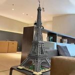 1.5m Eiffel Tower 10307 10001pcs Paris Architecture Model Building Assembly Kit