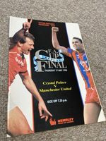 FA Cup Final Replay Programme 1990 Man Utd Crystal Palace V Manchester United