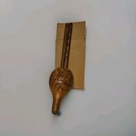 Snake Charmer Been Pungi Rosewood Engraved Flute Two reed Indian Does Play Vgc