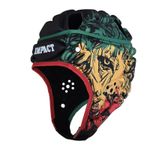 Impact JAMAICAN LION Rugby WORLD RUGBY (IRB) Headguard X-Sml, Sml, Med, Lge