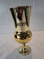 Caesars Palace Casino Hotel Golden Hurricane Glass Las Vegas Souvenir 8.5” Tall