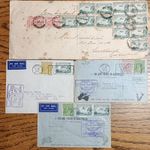 Australia - 1931 & 1934 airmail covers to New Zealand