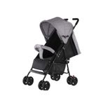 Lightweight Baby Stroller Pram Foldable Travel Buggy Flat Sleep Pushchair Grey
