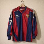 RARE BARCELONA 90s KAPPA LONG SLEEVE SHIRT L🔥