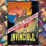 Invincible Posters Series Anime Cartoon Film Print Picture Gift