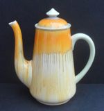 A stylish Shelley Art Deco "Harmony Drip Ware" lidded coffee pot. C.1935.