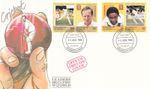 Cricket Underwood Baptiste St Vincent Grenadines FDC 1984 (133226)