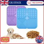 Pet Lick Mat Anti-Anxiety Treat Mat Feeder Puppies cats Wall Suction Dog Plate