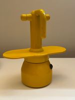 Rare Vintage Irmel Italy Fountain Espresso Maker - Yellow Mini Moka Pot 2 Cup