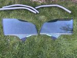Porsche Panamera 970 Front Window Glasses Pair 2011-2016