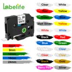 Brother PT-H101C Label Printer with TZ TZe-231 Laminated Tape (18mm/12mm/9mm)