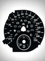 VW Touran/Sharan/Golf Mk6 Speedo Dial-Mirror icon KMH-MPH