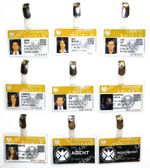 Marvel Agents of Shield Avengers ID Badge Cosplay Costume Fancy Dress Halloween