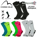 RUNNING CALF COMPRESSION SOCKS MORE MILE LONG MENS WOMENS LADIES CALIFORNIA SOCK