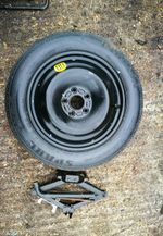 FORD PUMA 2019-PRESENT DAY 5 STUD SPACE SAVER 16" SPARE WHEEL JACK KIT