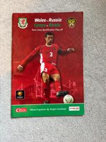 Wales v Russia Programme 19.11.03 Euro 2004 Play-off Signed John Toshack