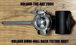 ✅🐀🥁ROLAND OMNI-BALL COMPLETE RACK BRKT🥁BLACK OR CHROME✅🐀🥁RTR™️#2