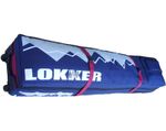 LOKKER TWIN Deck Team Ski Bag- Up to 3 pairs of skis & poles & all your gear