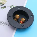 2Way Speaker Terminal Cup Connectors for Reliable Subwoofer Wiring