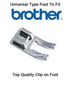 Open Toe Craft Applique Metal Foot Fits BROTHER SEWING MACHINES