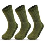 3 / 6 / 12 Pairs Mens Merino Wool Blend Military Work Boot thermal Socks 2.8 Tog