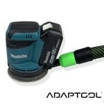 Makita DBO180Z 18v LXT Orbital Sander hose adaptor to Festool 27mm Cleantec CT27