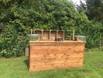 2.3M Wooden Events Bars - Perfect To Hire Out - Grab A Bargain 