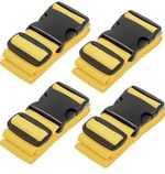 4 X Adjustable Luggage Straps Extra Strong Safety Suitcase Travel Baggage Belt